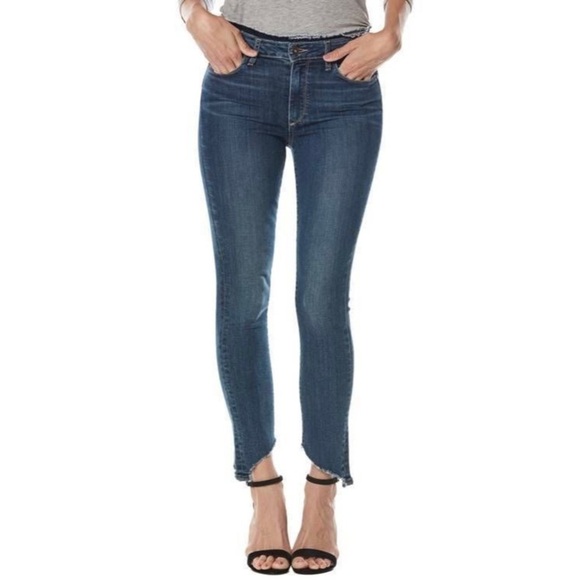 Paige Verdugo Ankle Distressed Jamila Jeans sz. Large sz. 30 - Picture 1 of 6